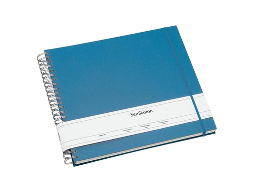 [90175162 1216903] Semikolon Fotoalbum Maxi Mucho Blau, Cremefarbige Seiten