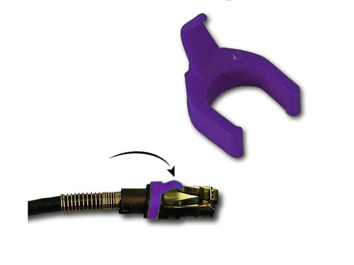[90175184 1210621] Patchsee PatchClip 50 Stück Violett