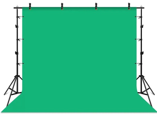 [90175254 1227530] Puluz Hintergrundsystem Kit 2x3 Meter Green Screen