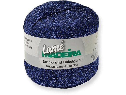 [90175312 1222241] Madeira Häkel- und Strickgarn Lamé 25 g, 175 m, Blau