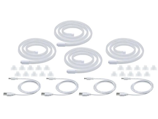 [90175346 1210888] Paulmann LED-Stripe Neon Colorflex Bunt, 4 x 1 m
