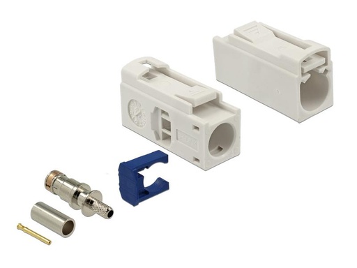 [90175368 1227323] Delock Antennenadapter FAKRA B, zum Crimpen FAKRA B - FAKRA B