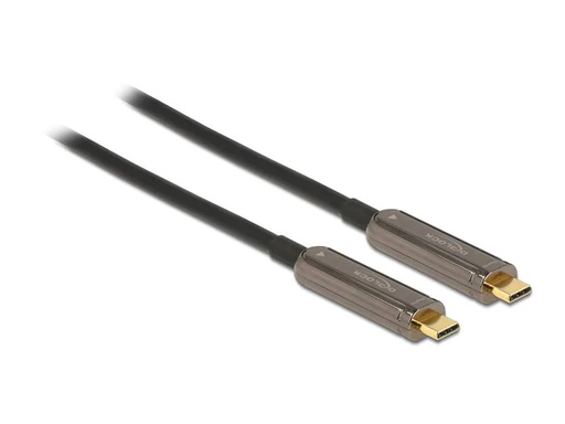 [90175371 1221608] Delock Optisches Video USB-C Kabel 10 m