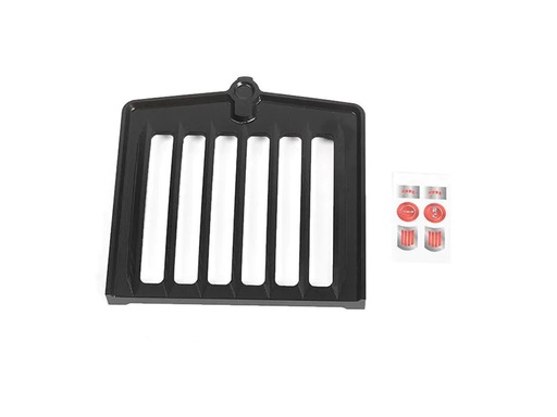 [90175433 1154019] RC4WD Smokey Kühlergrill Front Schwarz, Tamiya King / Grand Hauler