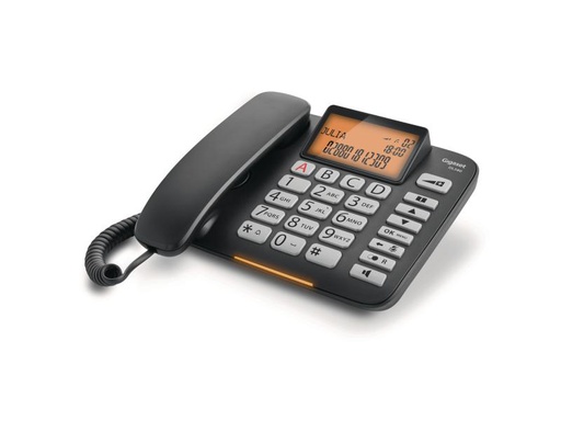 [90024206 825130] Gigaset Tischtelefon DL580 Schwarz