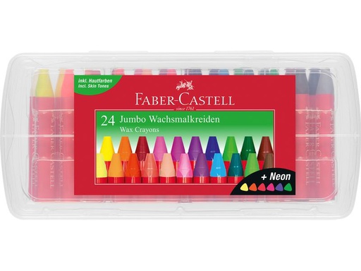 [90175505 1229548] Faber-Castell Wachsmalstifte Jumbo 24-teilig