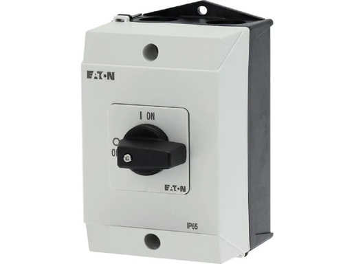 [90024211 1174604] Eaton Hauptschalter 3 Polig, 20 A T0, Schwarz