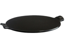 Emile Henry Pizzastein Ø 36.5 cm Rund, Schwarz