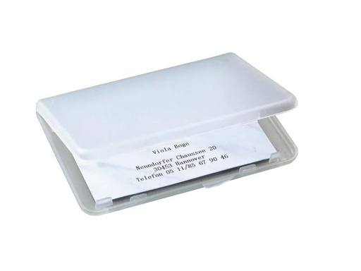 [90175843 1219699] Sigel Visitenkartenetui  Transparent