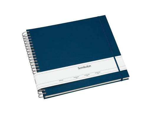 [90175851 1216907] Semikolon Fotoalbum Maxi Mucho Marineblau, Cremefarbige Seiten