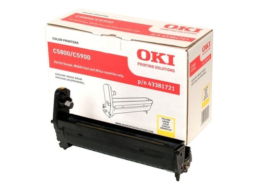 [90024251 34103] OKI Trommel 43381721 Yellow