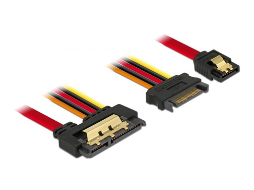[90024275 600969] Delock SATA3-Kombikabel SATA Strom, 30 cm