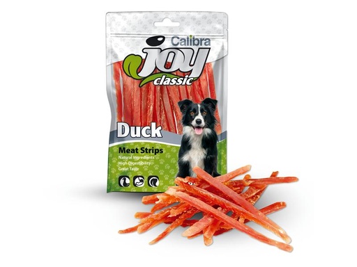 [90175984 1233737] Calibra Joy Snack Dog Duck Strips, 80 g