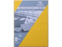 Artoz Blankokarte 1001, E6, 5 Blatt, Sonnengelb