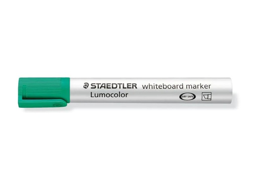 [90024465 914748] Staedtler Whiteboard-Marker Lumocolor 351 Grün, Keilspitze