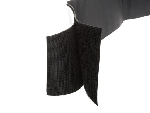 [90024593 356092] FASTECH Klettband 10 x 50 cm, Schwarz