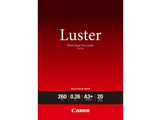 [90024631 226114] Canon Fotopapier LU-101 A3+ 260 g/m² 20 Stück