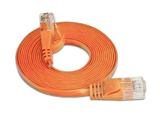 [90024679 314668] SLIM Slimpatchkabel RJ-45 - RJ-45, Cat 6, UTP, 25 m, Orange