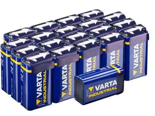 [90024681 521190] Varta Batterie Industrial 9 V 20 Stück