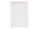 ELCO Notizblock A6 70 g/m² , 4 mm kariert, 5 Stück