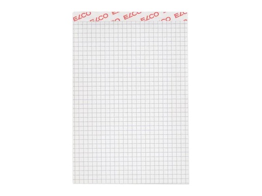 [90024870 1176176] ELCO Notizblock A6 70 g/m² , 4 mm kariert, 5 Stück