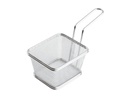 Paderno Servierkorb Pommes Frites 11.7 cm x 8.3 cm 1 Stück, Silber