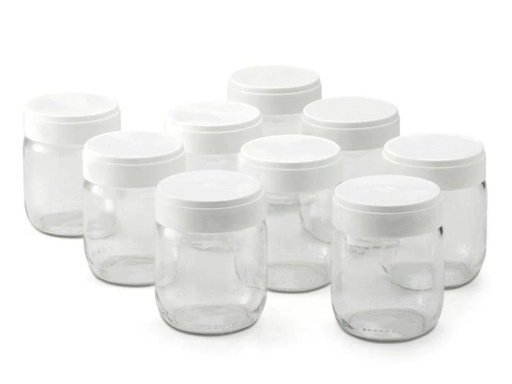 [90024971 784487] TTM Joghurtgläser 9 Stück, 0.18 l, Transparent