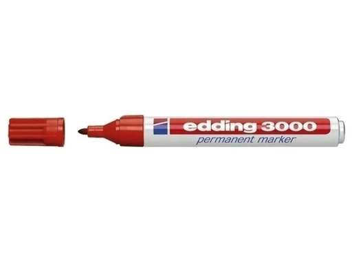 [90025012 825950] edding Permanent-Marker 3000 Rot
