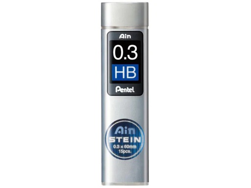 [90002489 709976] pentel Schreibmine Ain Stein HB, 0.3 mm