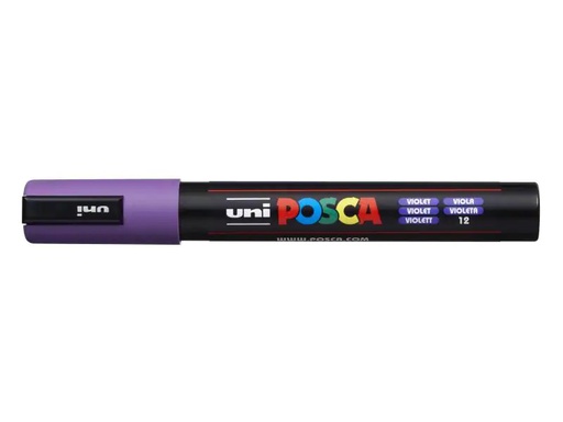 [90025197 779955] Uni Permanent-Marker POSCA 1.8-2.5 mm Violett