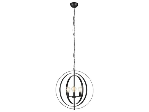 [90025229 1161868] Markslöjd Pendelleuchte Orbit 3L Schwarz