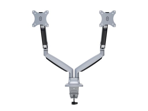 [90025254 869458] Multibrackets Tischhalterung Gas Spring Dual bis 9 kg – Silber