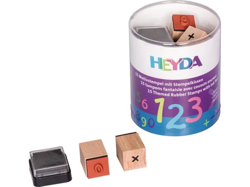 [90025324 797987] Heyda Stempelset Zahlen