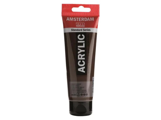 [90025358 995936] Amsterdam Acrylfarbe Standard 409 Umbra gebr. halbtransparent, 120 ml