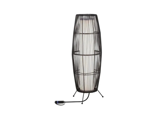 [90025449 1084730] Paulmann Windlicht Plug &amp; Shine Basket 60 cm, Braun