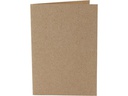 Creativ Company Blankokarte 10.5 x 15 cm ohne Couvert, Nature