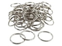 Creativ Company Spaltring  30 mm Metall, 80 Stück