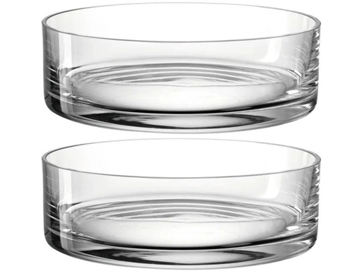 [90025642 1024859] Leonardo Schale Novara 22.4 cm, 2 Stück, Transparent