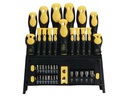 Toolland Schraubenzieher-Set 39-teilig inkl. Bits & Mutternschlüssel