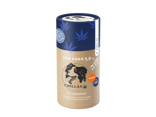 [90025793 1064154] CHILLAX Hunde-Nahrungsergänzung CBD-Keks Kürbis - 5 mg