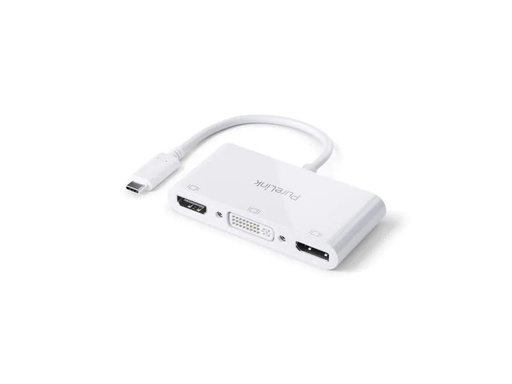 [90002571 973569] PureLink Multiadapter IS250 USB Type-C - HDMI/DVI/DP, Weiss