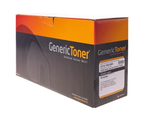 [90026025 864633] GenericToner Toner Brother TN-423BK Black