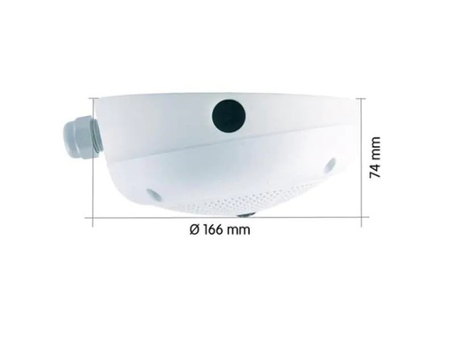 [90002581 157894] Mobotix Decken- &amp; Wandhalterung MX-OPT-AP-10DEG Aufputzset 10° Weiss