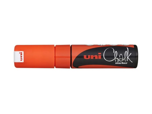 [90026090 779989] Uni Kreidemarker Uni CHALK 8 mm Fluo Orange