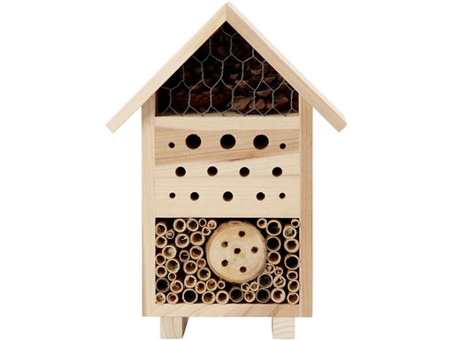 [90002594 1060185] Creativ Company Insektenhotel 26.1 x 18.4 x 9.2 cm Kiefer