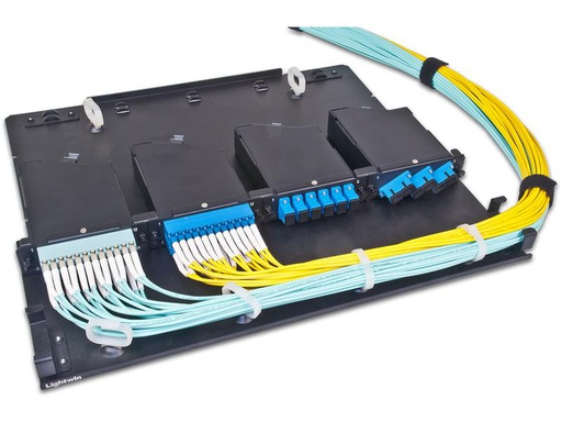 [90026187 840747] Lightwin Frontplatte MTP PANEL 4 19 Leerpanel für 4 MTP-Kassetten