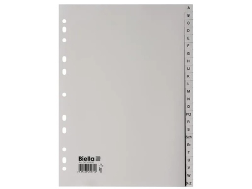 [90026188 512046] Biella Register A4 A-Z