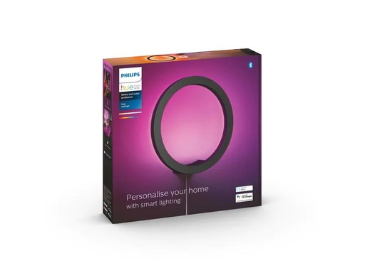 [90176528 1238464] Philips Hue White &amp; Color Ambiance Sana Wandleuchte Schwarz