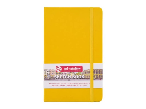 [90176552 1232231] Talens Malbuch 13 x 21 cm Gold Gelb