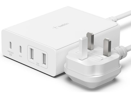 [90176599 1237643] Belkin USB-Wandladegerät Boost Charge GaN-4-Port-USB-A-USB-C 108W